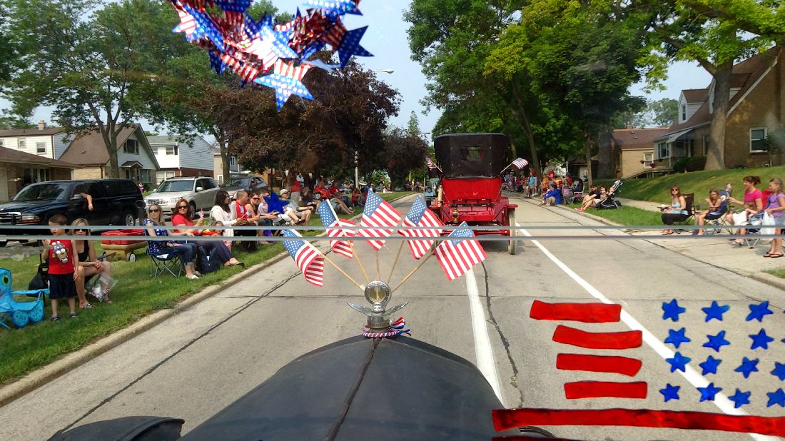Allcott Park July 4th 2015 Parade